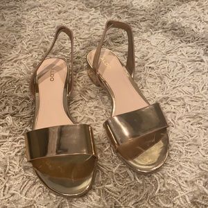 Aldo Rose Gold sandals
